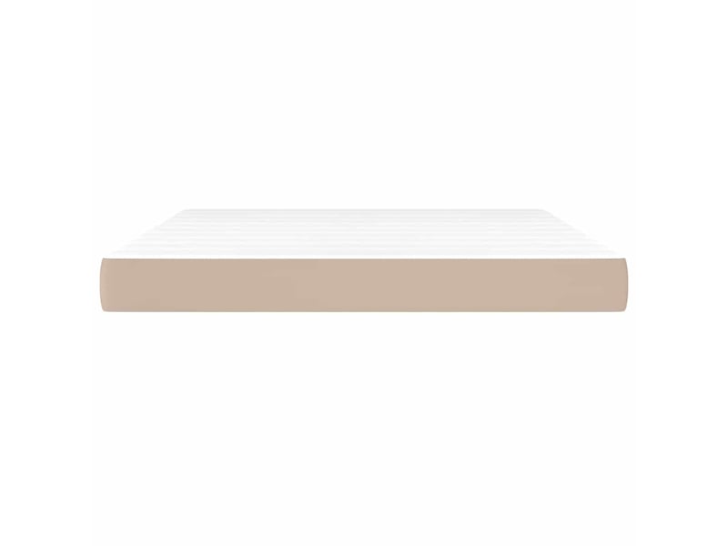  Matelas de lit à ressorts ensachés fermeté moyenne cappuccino 160x200x20 cm  - Conforama C