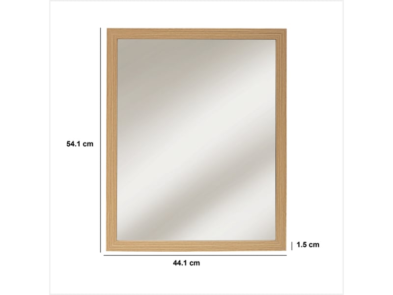 Miroir rectangulaire à suspendre tasso TASSO - Conforama C