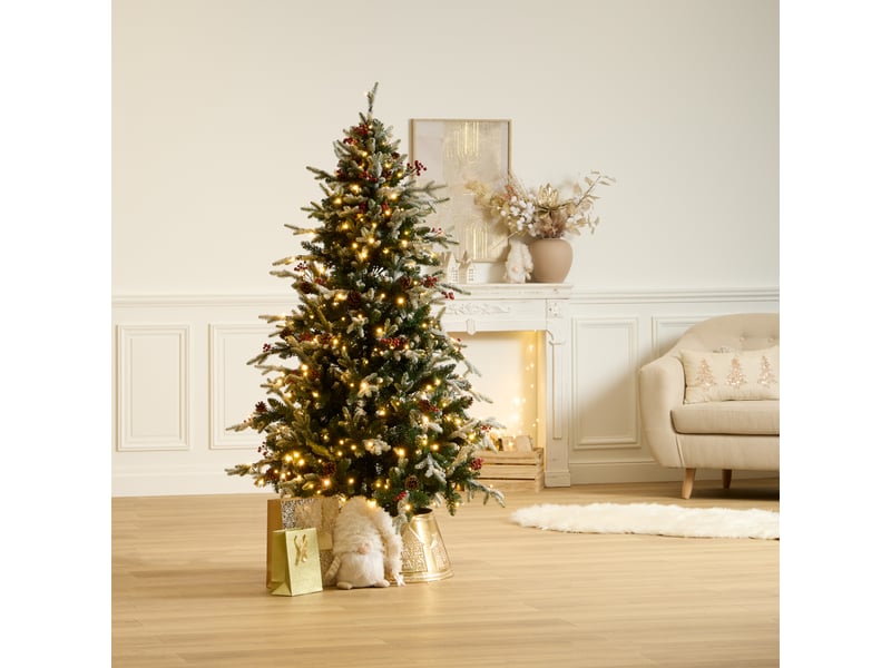  Sapin led snowberry 180cm SNOWBERRY - Conforama B