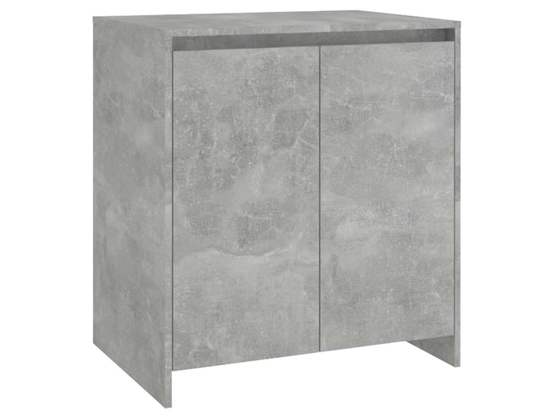 Buffet - bahut - meuble de rangement gris béton 70x41x75 cm bois d'ingénierie  - Conforama A