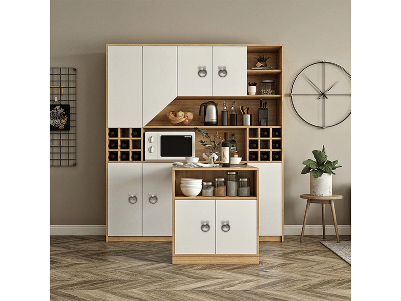  Poignée de meuble vintage noire, lot de 6 pièces, poignée en anneau pour tiroir, poignées anciennes, bouton de meuble pour évier de cuisine  - Conforama C