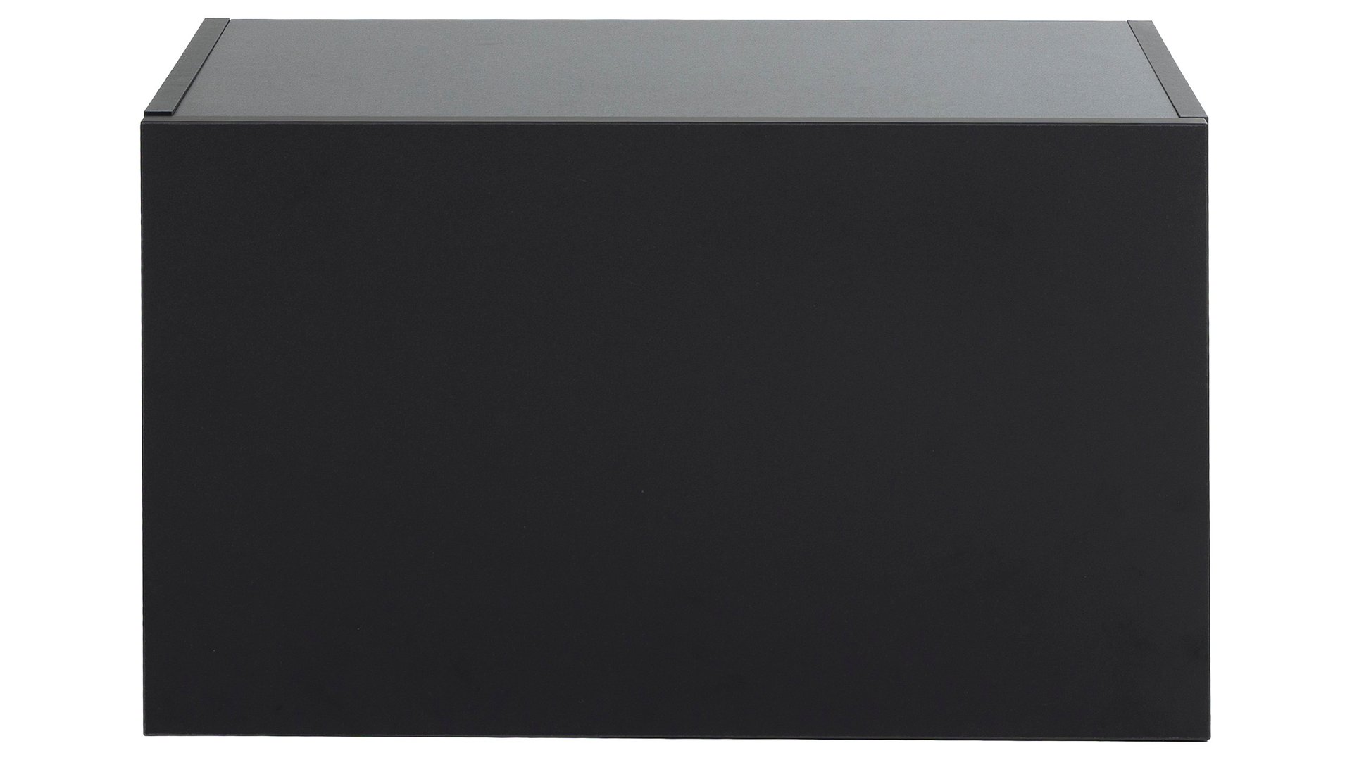 Meuble haut sur hotte 60 cm BLACK-LINE noir 34.4 Conforama