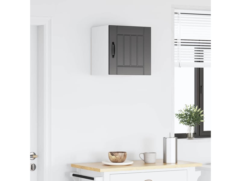  Meuble mural de cuisine, armoire de cuisine noir 40x31x40cm bois d'ingénierie shl5450  - Conforama D