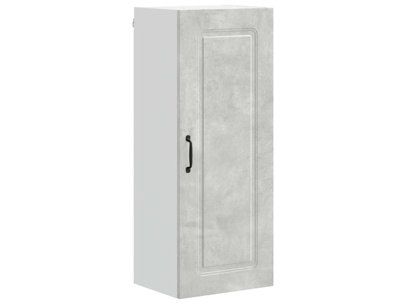 Meuble mural de cuisine | armoire de cuisine gris béton 40x31x100cm shl378 - Conforama A