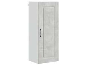 Meuble mural de cuisine | armoire de cuisine gris béton 40x31x100cm shl378