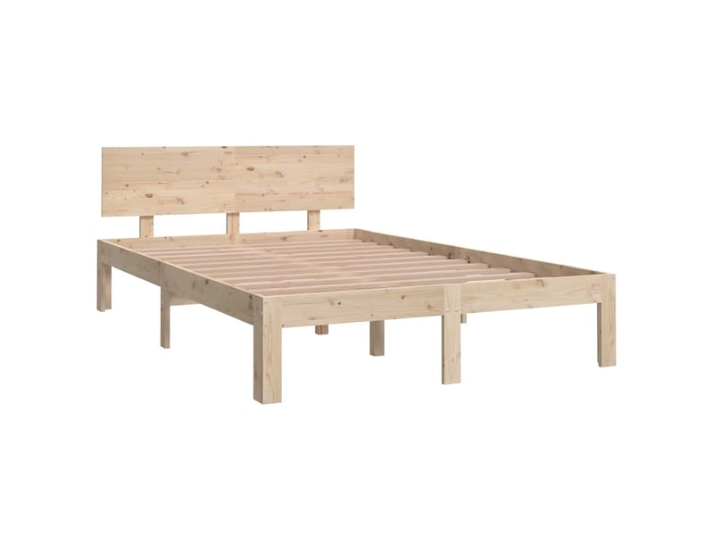  Lit double- lit adulte -  cadre de lit sans matelas 120x190 cm  - Conforama B