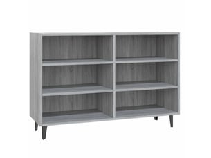 Buffet - bahut - meuble de rangement sonoma gris 103,5x35x70 cm bois d'ingénierie