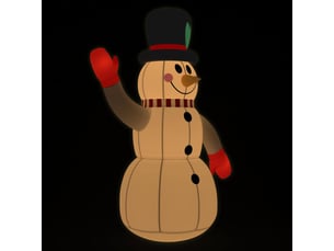 Bonhomme de neige gonflable avec led 240 cm cf62132