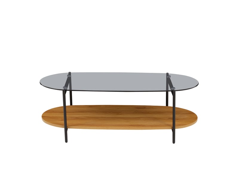 Table basse costa effet chêne  - Conforama A