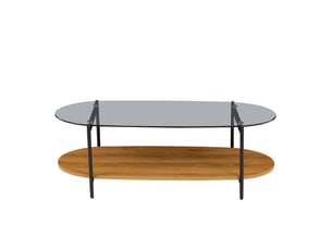 Table basse costa effet chêne