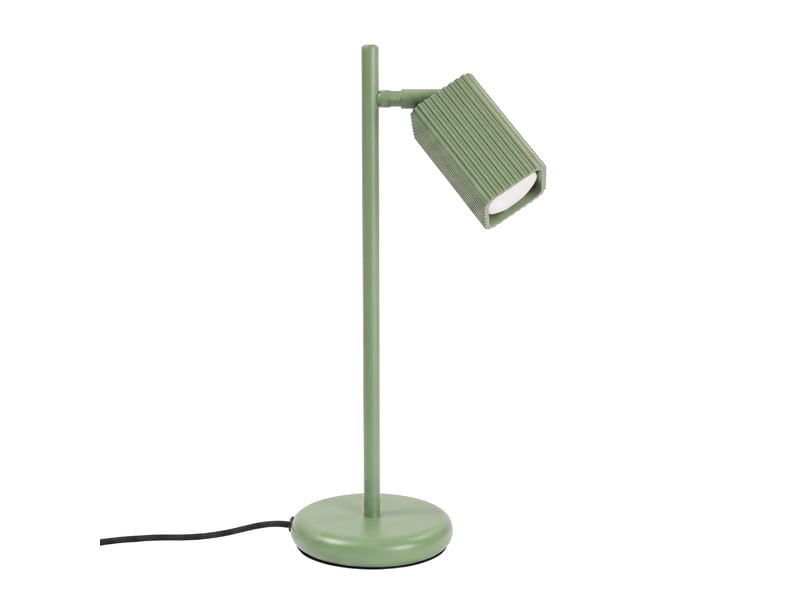 Lampe de table rayo sauge aluminium moderne 43x14.5x14.5cm SL.3313 - Conforama A