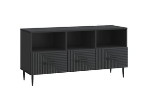 Meuble tv coloris noir 102 cm <strong></strong>  <strong></strong>