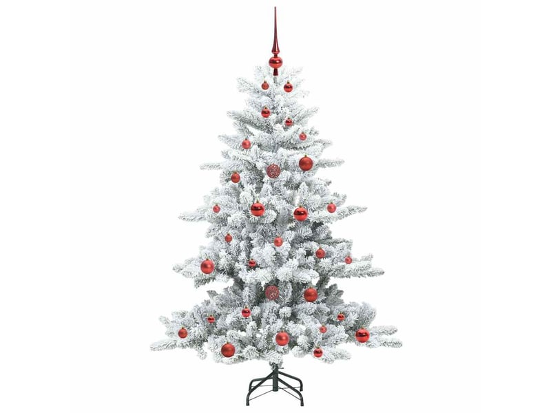  Sapin de noël, arbre de noël artificiel à branches articulées blanc 150 cm shl7915  - Conforama D