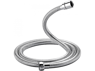 Flexible de douche universel 1.5m g12 - anti-torsion & anti-pliure - acier inoxydable chrome - robinetterie salle de bains