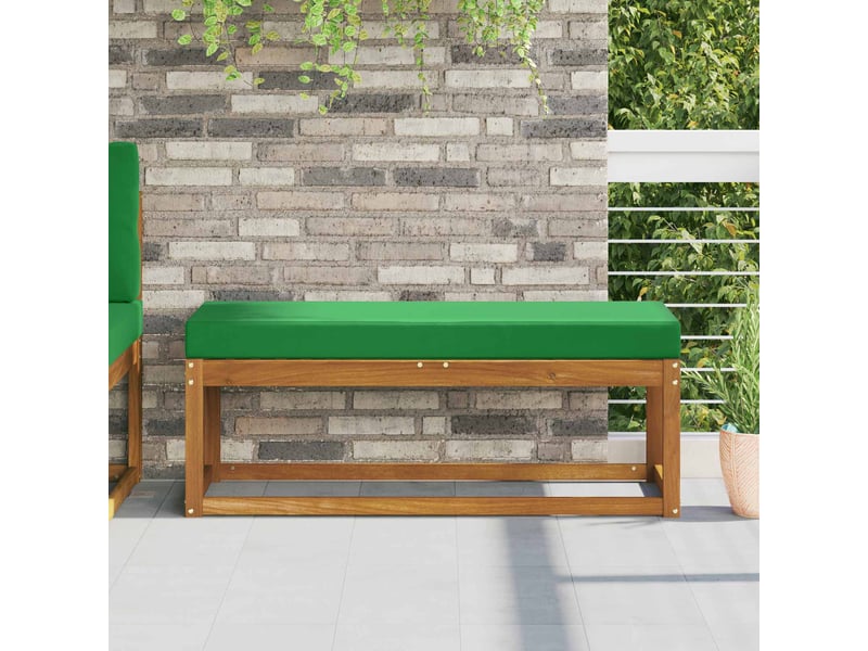 Coussin de siège, coussin d'assise d'extérieur 100 % polyester vert cf55812 - Conforama B