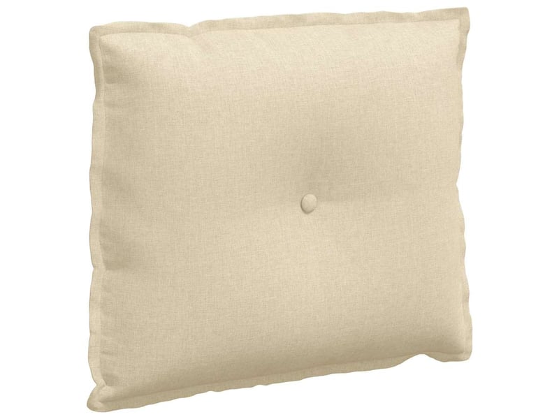  Coussin de dos, coussin de dossier crème 60 x 19 x 50 cm tissu cf54634  - Conforama A