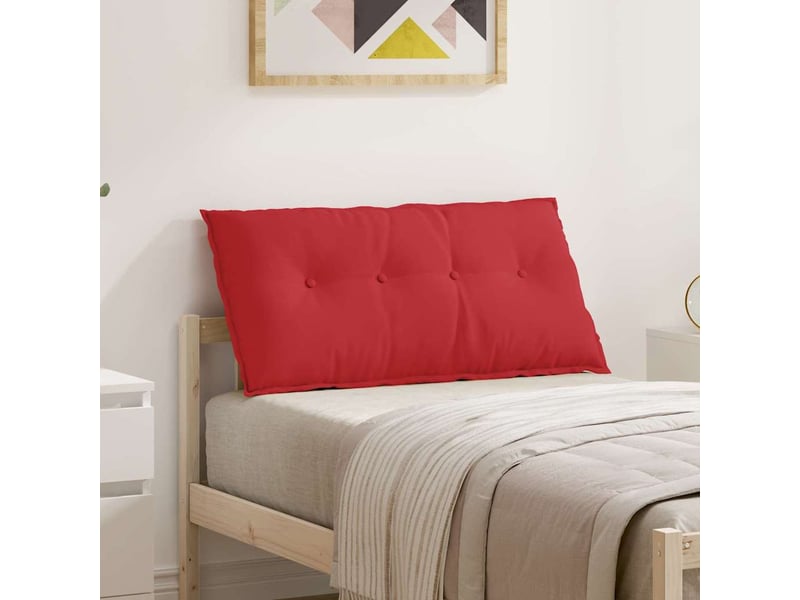  Coussin de dos, coussin de dossier rouge 100 x 19 x 50 cm tissu cf54991  - Conforama B