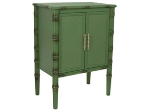 Console en bois vert 60x38x80 cm h