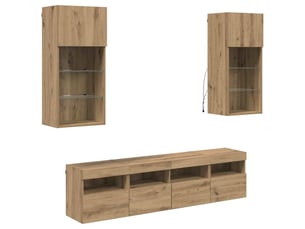 Meuble tv coloris bois clair  <strong></strong>  <strong></strong>