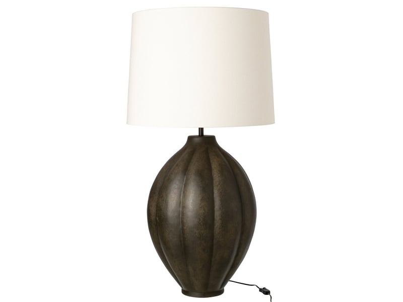  Lampe à poser design ulysse 63cm marron  - Conforama A