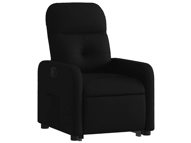  Fauteuil inclinable, fauteuil relax noir tissu shl59961  - Conforama D