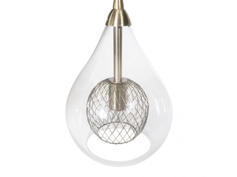  Fabrilamp lhasa, lampe, moderne, 3 x g9, cuir, 30-148 x 30 x 30 cm 154083014 - Conforama E