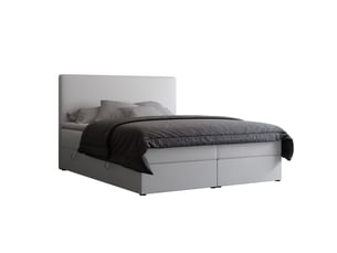 Lit coffre 180x200 cm IDOHOME  GIULIA coloris blanc