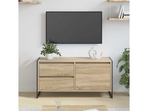 Meuble tv coloris marron 100 cm <strong></strong>  <strong></strong>