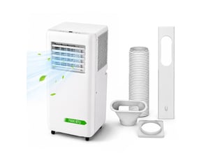 Climatiseur mobile - blanc - 7000 btu - déshumidificateur