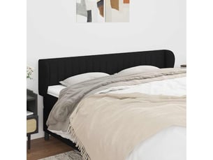 Tete de lit A poser largeur 183 cm   noir