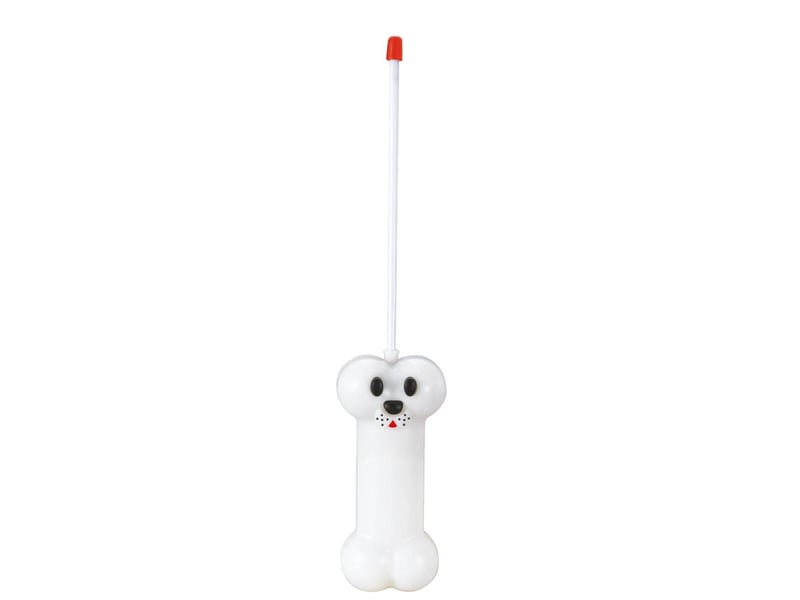 Lucky rc chien en peluche blancmarron 27mhz 460340 - Conforama D