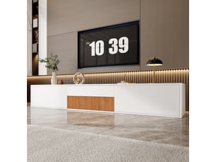 Meuble tv coloris bicolore 180 cm <strong></strong> <strong>Qualité haut de gamme</strong>