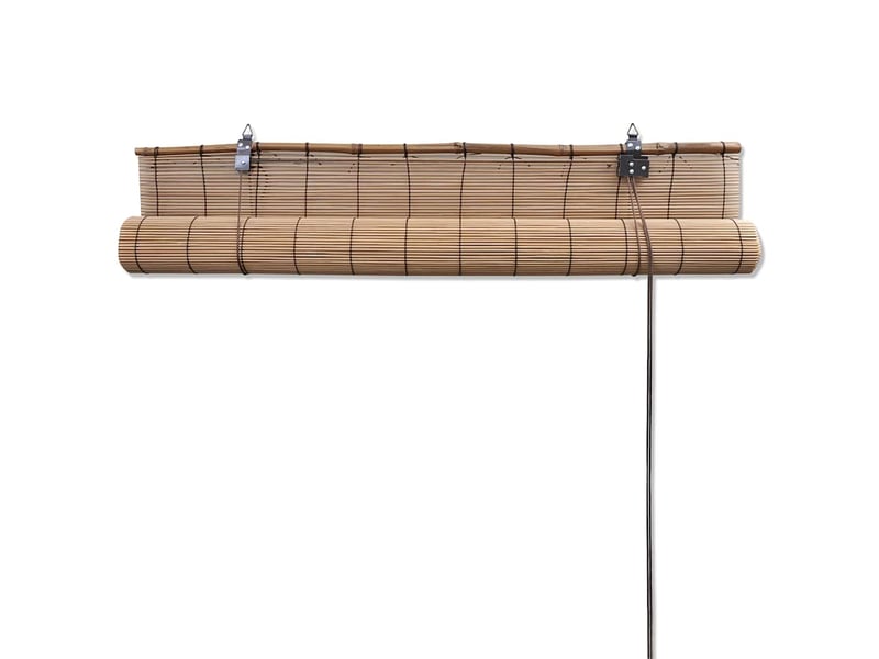  Store enrouleur, store roulant bambou marron 150x220 cm cf47245  - Conforama E