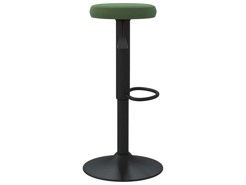  Lot de 2 tabouret de bar, chaise de bar vert foncé velours shl29952  - Conforama E