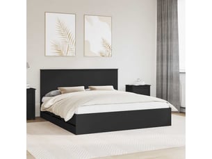 Lit 2 places 180x200 cm coloris noir