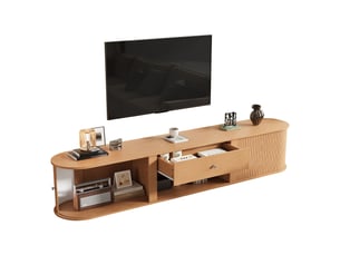 Meuble tv coloris naturel 40 cm <strong>ATELIER CONFORTIEL</strong>  <strong></strong>