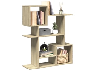 Étagère de rangement, étagère séparatrice de pièce chêne sonoma 92x29x112 cm