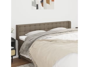 Tete de lit A poser largeur 163 cm taupe