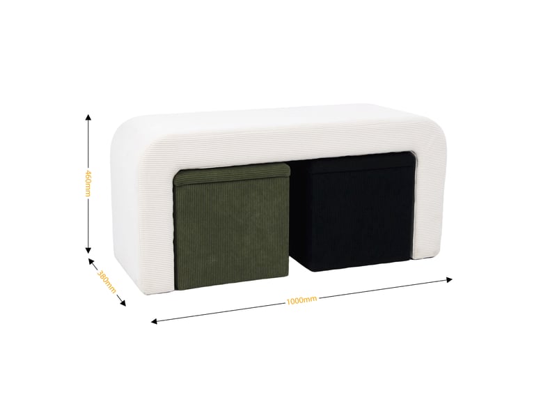 Banc Tissu  - Conforama H