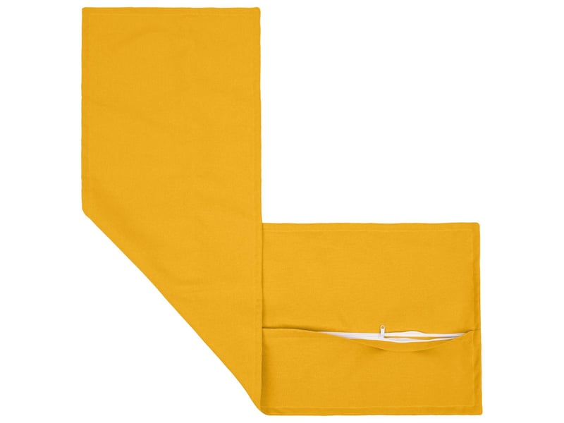 Coussin, coussin décoratif houten jaune clair 40 x 145 cm lin synthétique cf56573 - Conforama C
