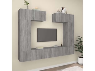 Meuble tv coloris gris 80 cm <strong></strong>  <strong></strong>