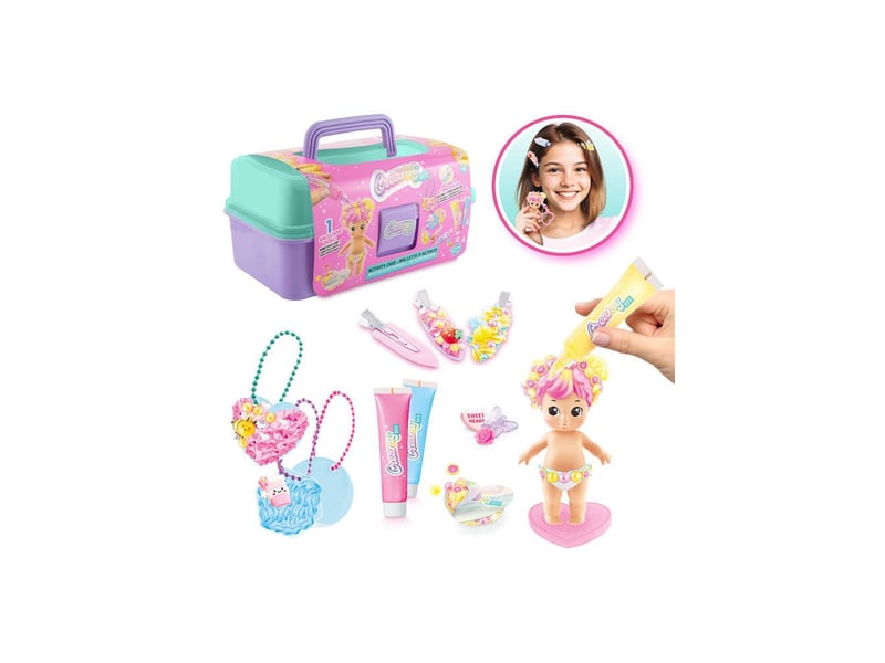  Kit diy creamy deco pour clés et barrettes avec pâte style decoden et accessoires CTBBY003 - Conforama B