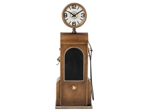 Horloge comtoise en métal zacharie 137cm doré