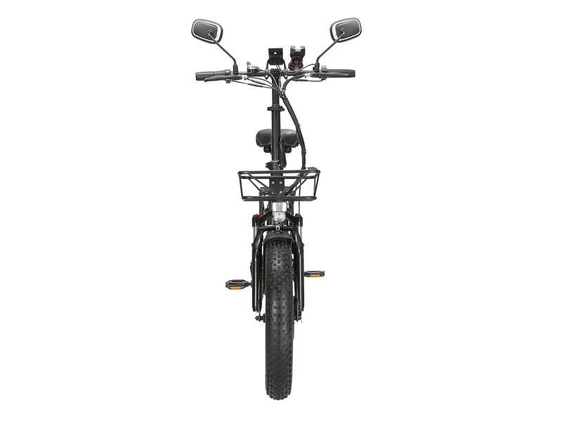  Vélo électrique pliant sinohon b20, 20po fat bike, 7 vitesses, noir  - Conforama C