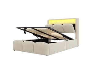Lit avec rangement 90x200 cm VVBV  cao-LDU00648AAA-conf-NEW coloris bicolore