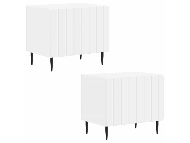  Meuble tv - banc tv - meuble de rangement blanc bois d'ingénierie  - Conforama D