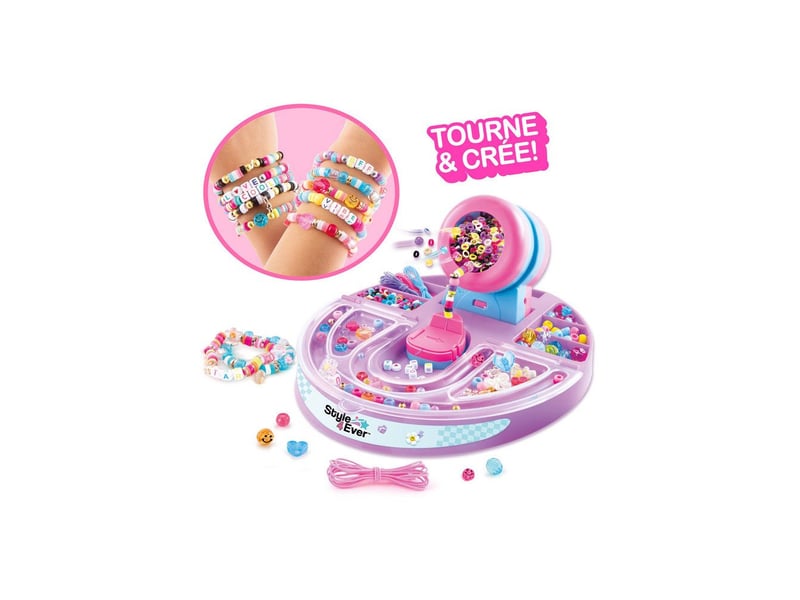  Atelier bracelets magic spinner 1000 perles et breloques CTOFG368 - Conforama D