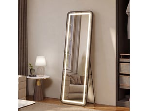 Miroir à poser coloris jaune <strong></strong> <strong></strong> - 150 cm x 40 cm