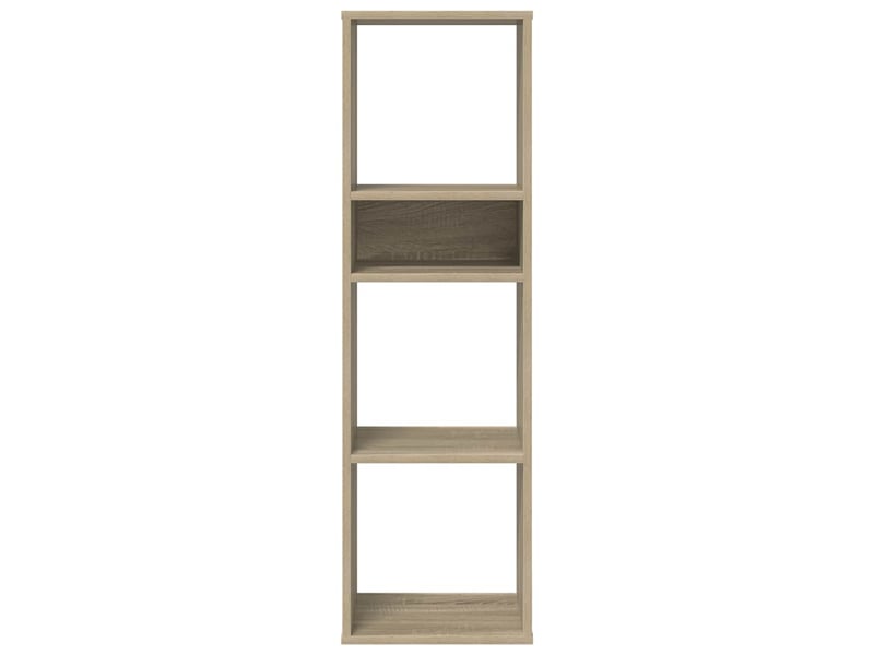  Bibliothèque, meuble de rangement salon chêne sonoma 34x31x112 cm bois d'ingénierie  - Conforama D