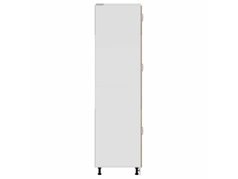 Meuble de rangement, armoire de cuisine lucca chêne artisanal bois d'ingénierie - Conforama E